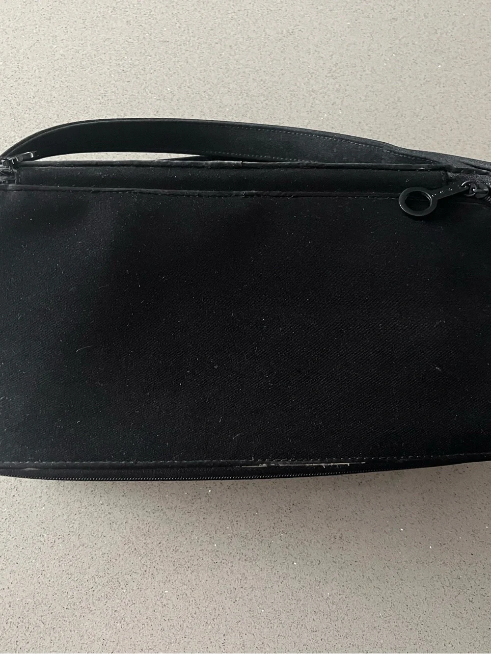 Vintage MAC Cosmetics Black Women's Makeup Toiletry Bag with Carry Handle